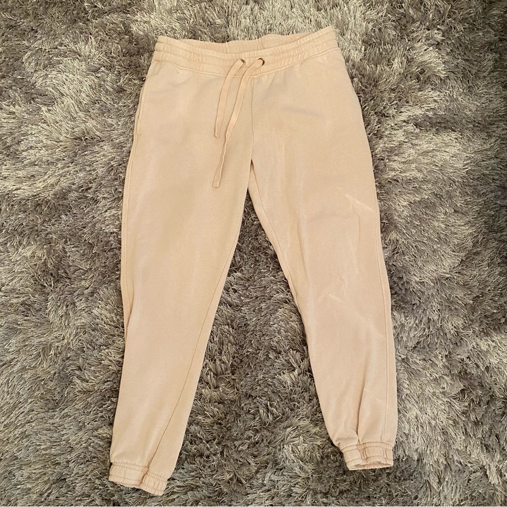 Pink sweatpants